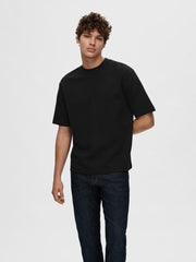 SLHLOOSEOSCAR SS O-NECK TEE NOOS