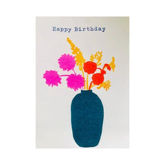 Happy Birthday Flowers (01-02-155)