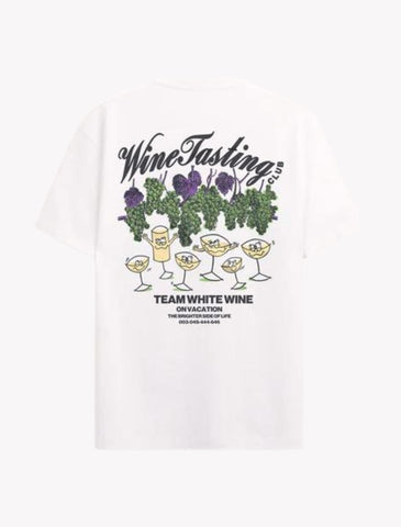 Team White Wine Tshirt