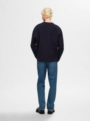 SLHMIKE LS KNIT RELAXED CREW NECK