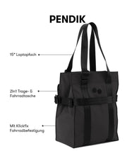 Fahrradtasche Pendik TB - Solid Black