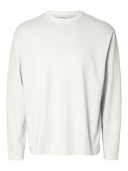 SLHLOOSEOSCAR LS O-NECK TEE NOOS