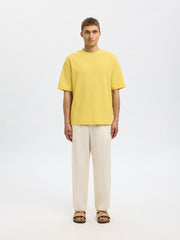 SLHLOOSEOSCAR SS O-NECK TEE NOOS