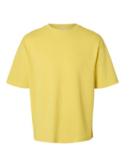 SLHLOOSEOSCAR SS O-NECK TEE NOOS