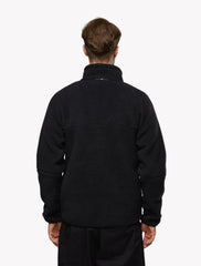 Fleece Jacket Men - Peat Black