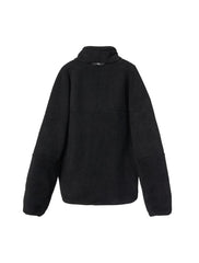 Fleece Jacket Men - Peat Black